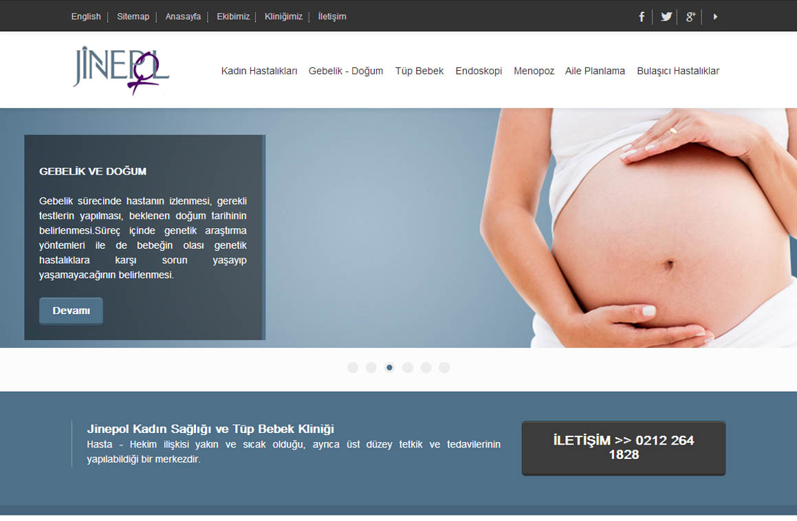 Jinepol Web Sayfası